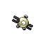 Magnemite shiny front-facing sprite from Pokémon Sapphire