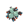 Magneton back-facing sprite from Pokémon White