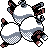 Magneton shiny back-facing sprite from Pokémon Crystal