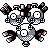 Magneton shiny front-facing sprite from Pokémon Crystal