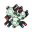 Magneton front-facing sprite from Pokémon Emerald