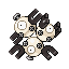 Magneton shiny front-facing sprite from Pokémon Emerald