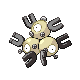 Magneton shiny front-facing sprite from Pokémon HeartGold
