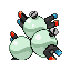Magneton back-facing sprite from Pokémon Sapphire