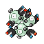 Magneton front-facing sprite from Pokémon Sapphire
