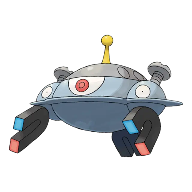 Magnezone, the Magnet Area Pokémon — Electric/Steel-type Pokémon official artwork