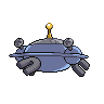 Magnezone back-facing sprite from Pokémon Black