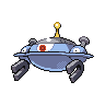 Magnezone front-facing sprite from Pokémon Black