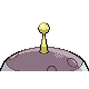 Magnezone shiny back-facing sprite from Pokémon Diamond