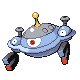 Magnezone front-facing sprite from Pokémon HeartGold