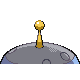 Magnezone back-facing sprite from Pokémon Platinum