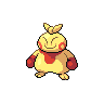 Makuhita shiny front-facing sprite from Pokémon Black
