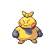Makuhita front-facing sprite from Pokémon Diamond
