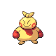 Makuhita shiny front-facing sprite from Pokémon Diamond