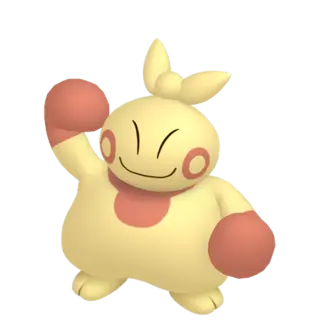 Makuhita shiny front-facing sprite from Pokémon Omega Ruby
