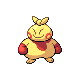 Makuhita shiny front-facing sprite from Pokémon Platinum