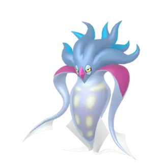 Malamar front-facing sprite from Pokémon Shield