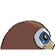 Mamoswine back-facing sprite from Pokémon Pearl