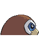 Mamoswine back-facing sprite from Pokémon Platinum