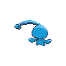 Manaphy back-facing sprite from Pokémon White 2