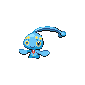 Manaphy front-facing sprite from Pokémon White