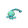 Manaphy shiny front-facing sprite from Pokémon White