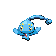 Manaphy front-facing sprite from Pokémon Platinum