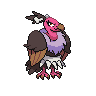 Mandibuzz shiny front-facing sprite from Pokémon Black