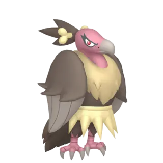 Mandibuzz front-facing sprite from Pokémon Scarlet/Violet: The Teal Mask
