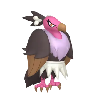 Mandibuzz shiny front-facing sprite from Pokémon Scarlet/Violet: The Teal Mask