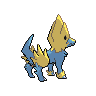 Manectric back-facing sprite from Pokémon Black