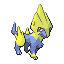 Manectric front-facing sprite from Pokémon Emerald