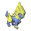 Manectric front-facing sprite from Pokémon Ruby