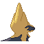 Manectric shiny back-facing sprite from Pokémon Ruby