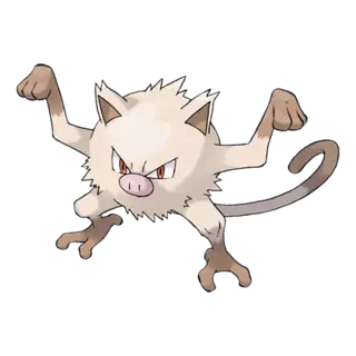 Mankey official artwork