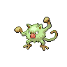 Mankey shiny front-facing sprite from Pokémon Black 2
