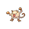 Mankey front-facing sprite from Pokémon Black