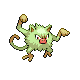 Mankey shiny front-facing sprite from Pokémon Diamond