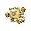 Mankey front-facing sprite from Pokémon Emerald