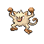 Mankey front-facing sprite from Pokémon FireRed
