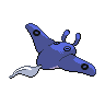 Mantine back-facing sprite from Pokémon Black