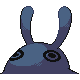 Mantine back-facing sprite from Pokémon HeartGold