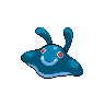Mantyke shiny back-facing sprite from Pokémon Black 2
