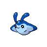 Mantyke front-facing sprite from Pokémon Black