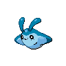 Mantyke shiny front-facing sprite from Pokémon Black