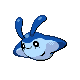 Mantyke front-facing sprite from Pokémon Diamond
