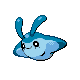 Mantyke shiny front-facing sprite from Pokémon Diamond