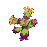 Maractus shiny front-facing sprite from Pokémon Black