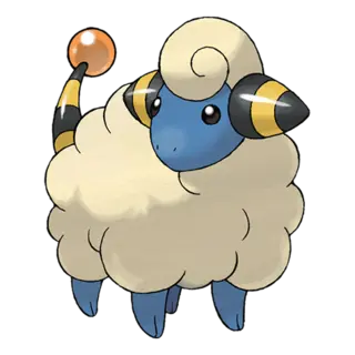 Mareep official artwork
