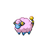 Mareep shiny front-facing sprite from Pokémon White 2